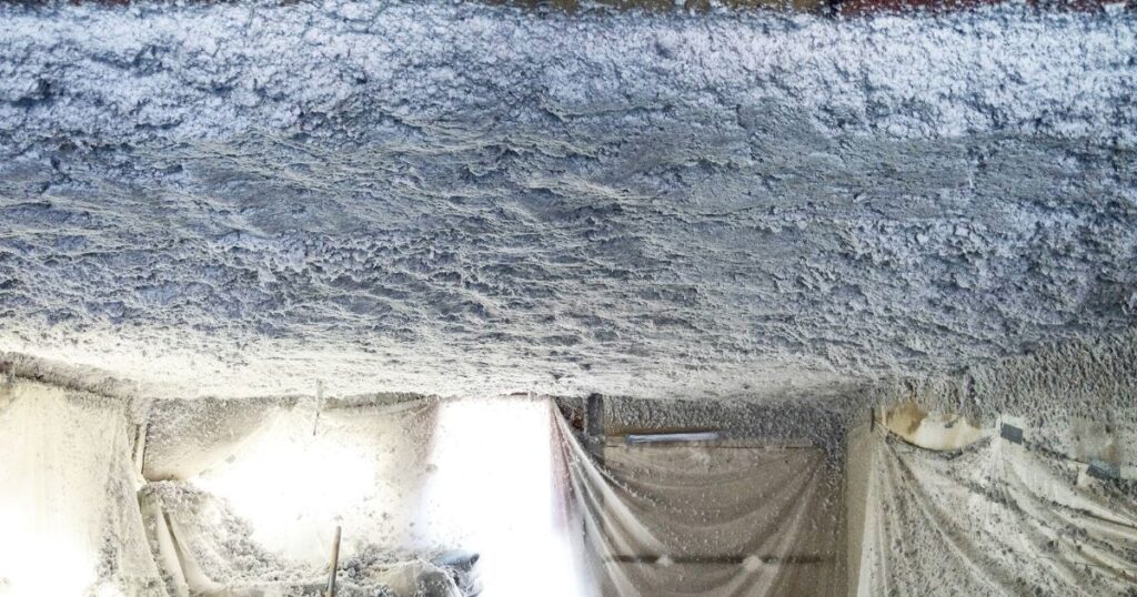 Asbestos Sprayed Insulation