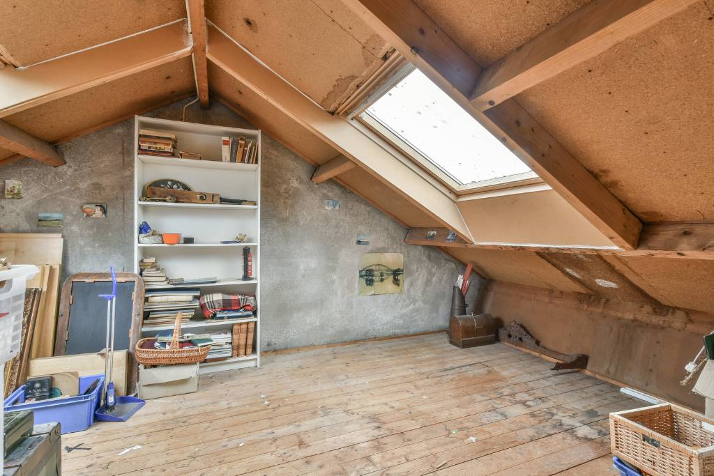 attic that needs an organization